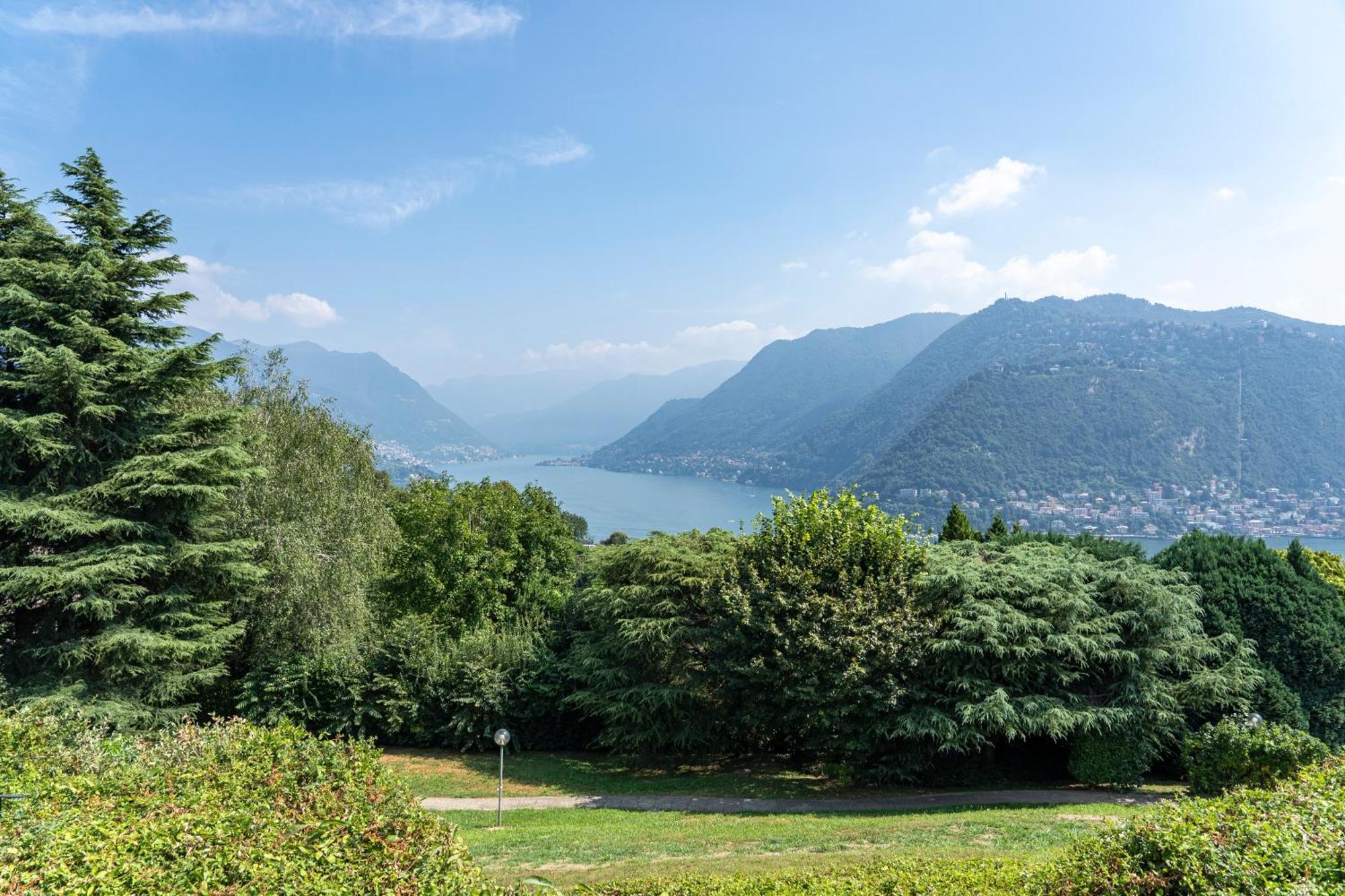 Alex'S Luxury Lake View Apt Pool And Tennis Como Kültér fotó